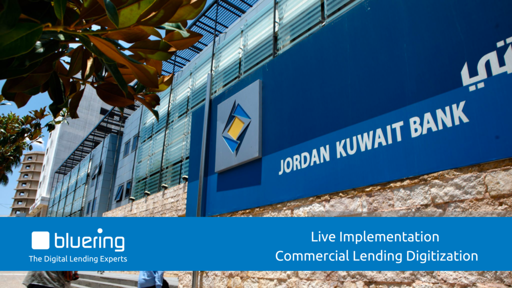 Jordan Kuwait Bank Adopts Bluering Commercial Platform to Strengthen its Commercial Lending Operations
